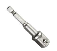 Adaptateur De Douille 1/4 "3/8" 1/2 ", Jeu De Mèches, Pilote D'écrou, Extension De Puissance, Qualité D'impact, Adaptateur À Tige Hexagonale, Forets, Manchon De 1-1Pc 12.7mm-73mm)