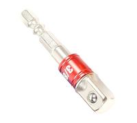 Adaptateur de douille carrée pour perceuse à tige d'extension vers douille 1/4", 3/8", 1/2"