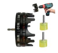 Adaptateur de douille de tige hexagonale : outil de fixation d'écrou fileté, coupleur de tige et boulon à connexion rapide, ferrures métalliques de précision, accessoire pour équipement de