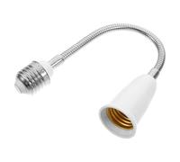 Adaptateur de Douille E27 à Vis, Rallonge Métallique pour Lampe | PC et Métal, Usage Intérieur et Extérieur, Grosse Base à Vis, Compatibilité Large, Sécurité et Usage Solide