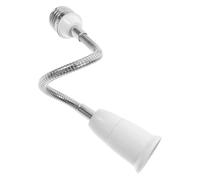Adaptateur de Douille E27 vers E27, Rallonge Orientable pour Ampoules | Métal et PC, Résistance à Haute Température, Réglage D’angle Précis, Garages et Ateliers