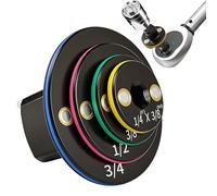 Adaptateur De Douille Extra-Plat | 4 pièces outil d'entraînement magnétique | Avec Pied-De-Biche Triangulaire Et Adaptateur Pour liquet - Pour Espaces Restreints, Bricolage, Perceuse Sans Fil E