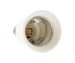 Adaptateur de douille fiche mâle E14 vers fiche femelle E27 - Zenitech
