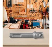 Adaptateur de douille pour perceuses électriques - Rallonge de mandrin en acier 40Cr avec verrou à ressort à roulement à billes, compatible avec SDS Round S(C)