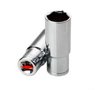 Adaptateur de douille profonde de 30,5 cm de long pour entraînement 1/2 avec tailles hexagonales essentielles pour une utilisation mécanique (32 mm)
