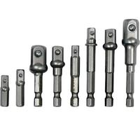 Adaptateur de douille - support de douille Yato - YT-04639 - JEU D'ADAPTATEURS HEXAGONAUX POUR PRISES 8 PCS.