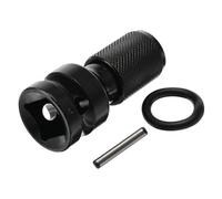 Adaptateur de douille télescopique - Convertit un entraînement carré de 1/2" en tige hexagonale de 1/4" pour forets, clés pneumatiques et outils à cliquet, acier à outils haute résistance