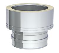 Adaptateur de EW-Classic / DW-Standard double paroi - TEC-DW-STANDARD 180mm
