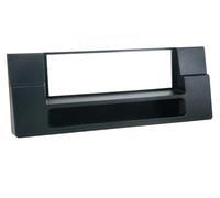 Adaptateur de façade 1-DIN avec vide poche compatible avec BMW 5series 5er / X5