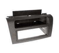 Adaptateur de façade 1-DIN avec vide poche compatible avec Mazda 3 2003 - 2008 noir