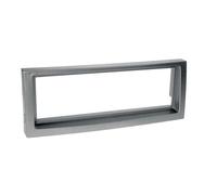 Adaptateur de façade 1-DIN compatible avec Citroën C5 / Peugeot 407 anthracite