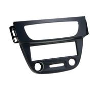 Adaptateur de façade 1-DIN compatible avec Renault Megane III 2008 > noir