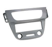 Adaptateur de façade 1-DIN compatible avec Renault Megane III / Fluence > grey