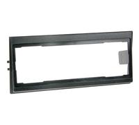 Adaptateur de façade 1-DIN compatible avec Volvo 740 / 760 / 940 / 960 noir