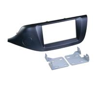 ACV Adaptateur de façade 2-DIN pour Kia cee'd 2012+ - plastique - noir mat