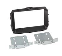 Adaptateur de façade 2-DIN Alfa Giulietta 10/2013 noir