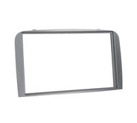 Adaptateur de façade 2-DIN pour Alfa Romeo 147/GT gris