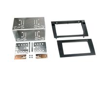 Adaptateur de façade 2-DIN pour Audi A4 (B6 / B7) / Seat Exeo noir