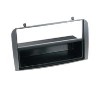 Adaptateur de façade 2-DIN avec vide poche Alfa Romeo 147/GT anthracite