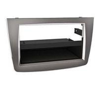 ACV Adaptateur de façade 2-DIN pour Alfa Romeo Mito avec vide-poche gris