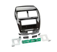 Adaptateur de façade 2-DIN pour avec vide poche Citroen C4 / Peugeot 4008