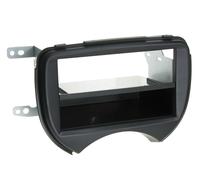 Adaptateur de façade 2-DIN pour avec vide poche Micra 2011-2013 > noir