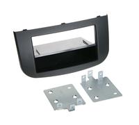 Adaptateur de façade 2-DIN pour avec vide poche Mitsubishi Colt 2008 > noir