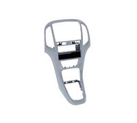 Adaptateur de façade 2-DIN pour avec vide poche Opel Astra 2009 >platin gris