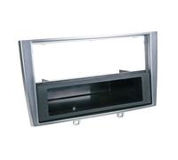 Adaptateur de façade 2-DIN pour avec vide poche Peugeot 308 / 308 CC gris