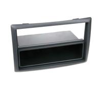 Adaptateur de façade 2-DIN pour avec vide poche Renault Megane II noir