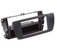 Adaptateur de façade 2-DIN pour avec vide poche Seat Ibiza 2008 > nit noir