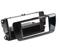 Support autoradio compatible avec Seat Ibiza 6J Noir brillant 1sin avec vide-poc