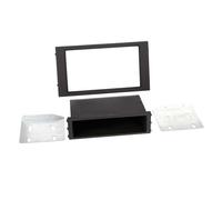 Adaptateur de façade 2-DIN pour avec vide poche Seat Leon 2014-> > noir