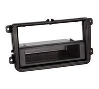 ACV Cache autoradio double DIN 281320-10 compatible Seat/Skoda/VW avec vide-poche Noir