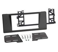 Kit Support Autoradio compatible avec BMW 5 E39 Rubbertouch Noir
