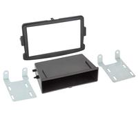 Adaptateur de façade 2-DIN pour Dacia / Opel / Renault noir