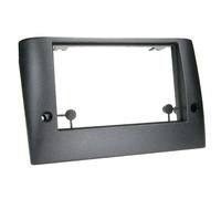 Adaptateur de façade 2-DIN pour Fiat Stilo noir