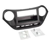 Adaptateur de façade 2-din pour inbay pour hyundai i10 11/2013 > noir Noir G