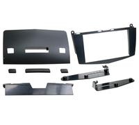 Adaptateur de façade 2-DIN pour Mercedes c- class noir