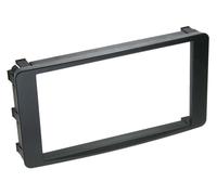 Adaptateur de façade 2-DIN pour Mitsubishi Lancer / Outlander noir