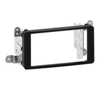Adaptateur de façade 2-din pour mitsubishi outlander noir