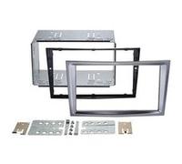 Adaptateur de façade 2-din pour opel antara/astra/zafira charbon- metallic G