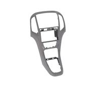 Adaptateur de façade 2-DIN pour Opel Astra 2009 > gris titane