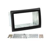 Adaptateur de façade 2-DIN pour Renault Megane > noir