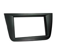 Adaptateur de façade 2-DIN pour Seat Altea / Altea XL/ Toledo 2004 > noir