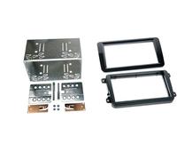 Kit Support Autoradio compatible avec VW Seat Skoda - Noir Brillant - voir liste