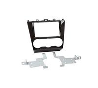 Kit Facade autoradio 2DIN compatible avec Subaru Forester ap15 Noir brillant