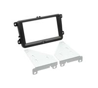 Adaptateur de façade 2-DIN - Seat / Skoda / VW - Noir - Universel - Autoradio