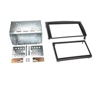 Adaptateur de façade 2-DIN - Skoda - Fabia - 2004-2007 - Noir - Double-Din