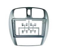 Adaptateur De Façade D'autoradio 9 Pouces pour Ford pour Laser 2002-2008 Kit Montage pour Autoradio Android(Argent,Frame)